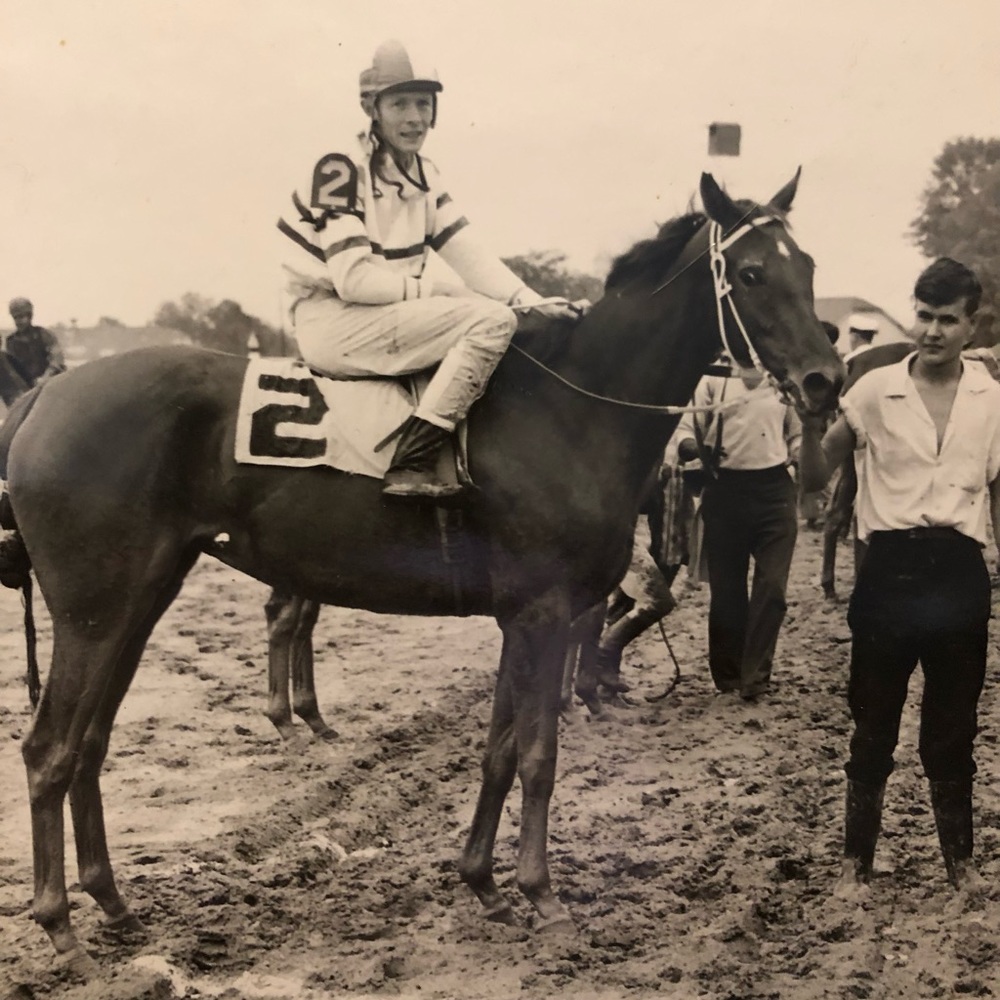 Derby Party! 1957 Winners Circle Photo